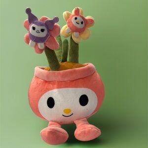 NIP-My Melody Flowerpot Plush
